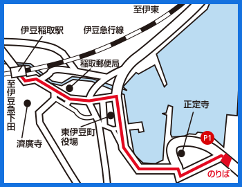伊東港地図